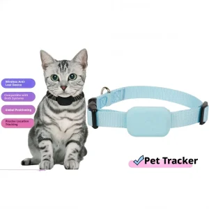 Pet GPS Collar Global Locator Pet Anti-Lost Smart Alerts Compatible with iOS Devices