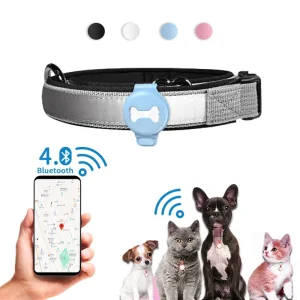 Pet GPS Tracker Smart Locator Dog Pet Detection Wearable Tracker Bluetooth for Cat Dog Bird Anti Lost Record Tracking Tool