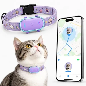 Pet Route History Navigation Remote Restart Waterproof Large Capacity Battery GPS Pet Tracker