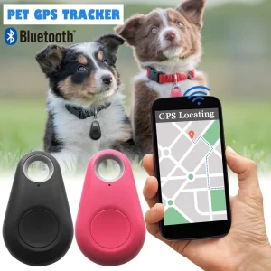 Pet Smart GPS Tracker Mini GPS Trackers Waterproof Bluetooth Locator Tracer for Pet Dog Cat Smart Tracker