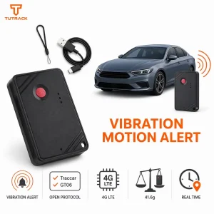 Petite Wireless With Strap Hole GT06 Protocol Vibration Motion Alert Vehicle Hidden Anywhere Wireless GPS Tracker