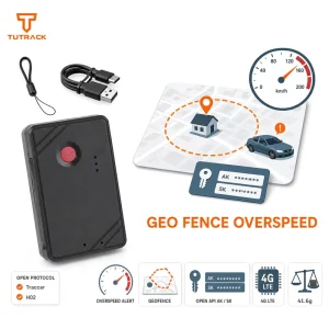 Petite Wireless With Strap Hole Open API Traccar H02 Geofence Overspeed Alert Personal Vehicle Tracker Wireless GPS Tracker