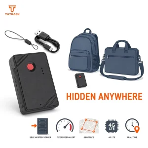 Petite Wireless With Strap Hole Self Hosted Server Geofence Overspeed Alert Vehicle Hidden Anywhere Wireless GPS Tracker