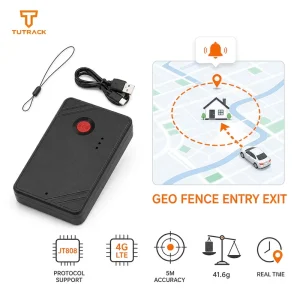 Petite Wireless With Strap Hole Traccar JT808 Protocol Geo Fence Entry Exit Personal Vehicle Tracker Wireless GPS Tracker