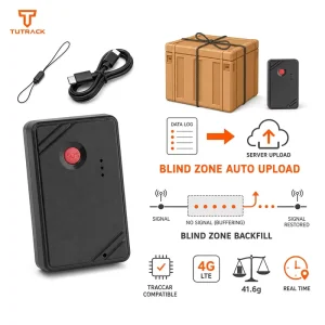 Petite Wireless With Strap Hole Traccar Open Protocol Blind Zone Auto Upload Asset Container Tracker Wireless GPS Tracker