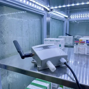 Pharmaceutical Cold Chain 4G Cat1 Temperature Humidity Data Logger SMS Alert Auto Reupload Offline Cache Storage Recorder