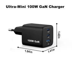 Phone Laptop GaN 100W Charger USB C PD AVS for iPhone Samsung with CE ROHS KC 20W USB Charger Adapter Wall Fast Charger Type c