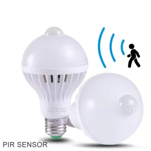 High-Quality LED Light Bulb with Intelligent Infrared PIR Motion Sensor