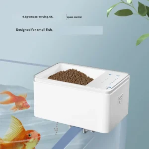 Plastic Automatic Fish Feeder Aquarium Smart Timer Device Model D1-119