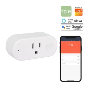 Plug Smart WiFi US Standard Mini Socket 15A 100-240V Power Meter Voice Control