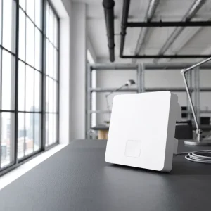PoE Powered Wi Fi 6 AP 2 Gigabit LAN Ports Built in Smart Antenna for Commercial and Industrial Scenarios