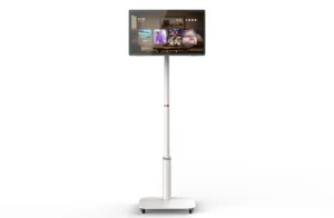 Popular 23.8 Inch Mini LED Full HD 1080p Smart Display Touch Screen Android 12 Portable Smart TV Indoor Conference Mobile
