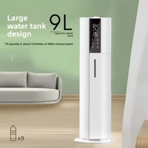 Popular Product Smart Touch Screen Control Bedroom Home Indoor Household 25W 9L Air Humidifier for Large Room