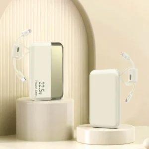 Portable 10000mAh Fast Charging Power Bank with 22.5W Output Power Support for Custom Silk Printing of Logos