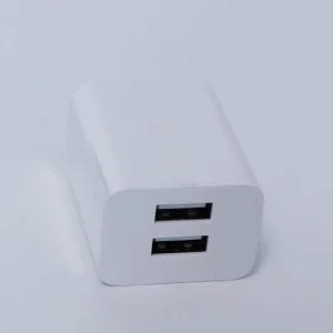 Portable 10W Fast Dual Port USB Wall Charger 5V 2A Universal Travel Power Adapter Camera Earphone Compatibility Fireproof Design