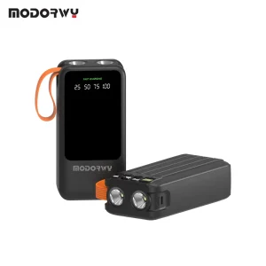 Portable 30000mah Power Bank 10W Super Fast Charge LED Display Smart Digital Sequence High Capacity Micro USB Power