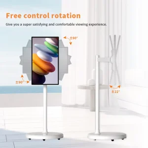 Portable 32 Inch Touch Incell Screen Displays Full HD Wireless Smart TV Android LCD Monitors for Home Business