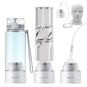Portable 420ml Hydrogen-Rich Water Bottle 5/10-Minute Hydrogen Production 3000PPB Battery/USB-Powered Household RV/Car Use Food