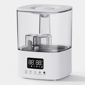 Portable 4L Bedroom Desktop Air Humidifier Silent Smart WIFI Mist Humidifier Indoor With Atmosphere LED Lamp for Kids
