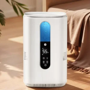 Portable 5L Mist Free Evaporative Humidifier OEM Tabletop Air Humidifier Factory Built in Handle Mist Free Humidifier