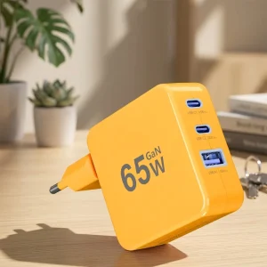Portable 65W GaN USB C Travel Charger EU US UK AU Plug Fast Charging PD QC 3.0 Power Adapter for Phone Tablet Laptop