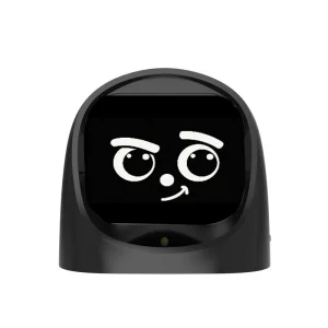 Portable AI Companion Robot Pet with Touch Response Animated Face Voice Chat and App Control for Road Trips