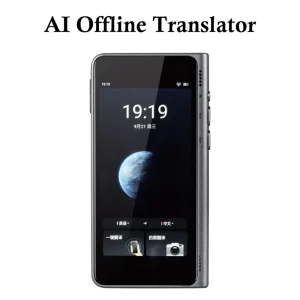 Portable AI Offline Translator 44 Language Pairs Touch Screen Real-Time Translation for Travel and Business