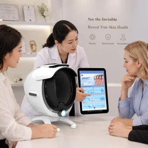 Portable AI Skin Detector Multi Spectrum Face Skin Analysis Equipment