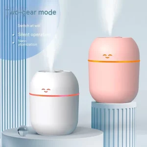 Portable Air Humidifier Small Humidifier Household Ultrasonic Sprayer Colorful Light For Home Use To Help Sleep YS