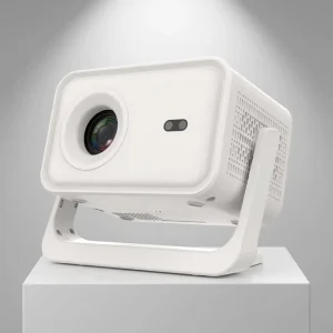 Portable Android 14 Smart Projector 1080P LCD Home Theater Mini Projector Built in Speakers WiFi 4K Support 400 Lumens 40 120