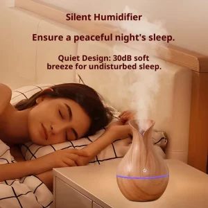 Portable Anti Leakage Air Aroma Diffuser Essential Oil Nebulizer Fragrance Car Humidifier Waterless with 1 Year Warranty