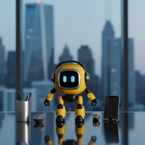 Portable DeepSeek AI Robot – 37 Languages Smart Voice Chat, Interactive Desktop Companion & AI Assistant for Techies