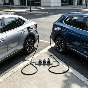 Portable EV Charger 16A 3.5kW 240V EVSE Electric Car Charger V2L Vehicle to Load Type 2 Type 1 GB T APP Control Socket Rail OEM