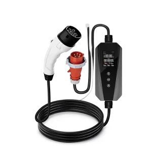 Portable EV Charger AC 3.5kW Type1 Type2 J1772 NACS GBT Smart APP WiFi IP65 Waterproof Travel Outdoor OEM Supplier