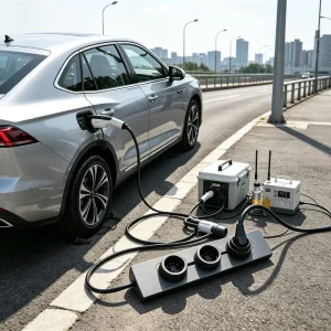 Portable EV Charger EVSE 3.5kW 16A 240V Electric Car Charger V2L Adapter Type 2 Type 1 GB T Multi Country Socket Rail OEM Custom