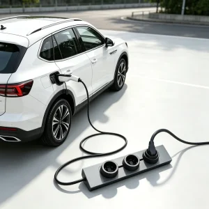 Portable EV Charging Cable 3.5kW 16A 240V Mode 2 EVSE Electric Vehicle Charger V2L Discharge Type 2 Type 1 GBT APP Control OEM