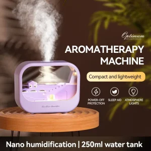 Portable Electric Ultrasonic Aroma Diffuser Auto Off Room Air Humidifier Custom Logo Oil Scent Diffuser for Home Office Hotel