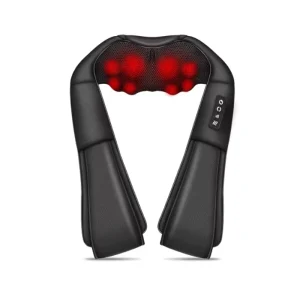 Portable Full Body Neck Shoulder Massager Rehabilitation Physiotherapy Red Light Hot Compress Electric Massage