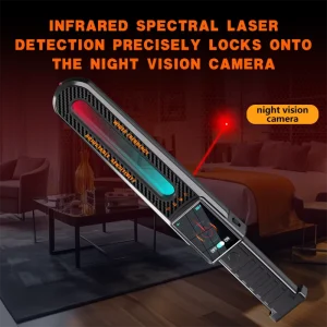 Portable Handheld Multifunctional Wireless Camera Smart Anti Spy Gsm Gps Rf Signal Scanner Detector for Hotel Home