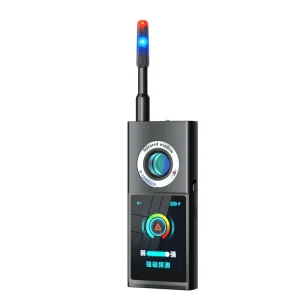 Portable Handheld Wireless Camera Infrared Adjustable Sensitivity Smart Anti-Spyware RF Signal Scanner Detector for Hotel Home