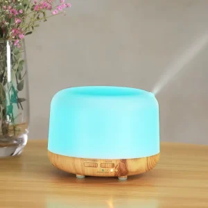 Portable Home Humificador Difusor De Aroma 300ml Mini Smart Cool Mist Electric Ultrasonic Essential Oil Aroma Diffuser