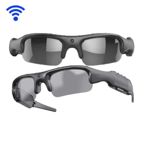 Portable IPX6 Waterproof Wireless Sport Action 1080p HD Cameras Smart Glasses Sunglasses for Fishing Driving Riding Motorcycle