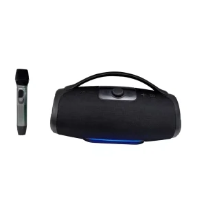 Portable Karaoke Speaker Wireless Microphone Included Outdoor Party Singing Machine 100W High Power Heavy Bass Sound