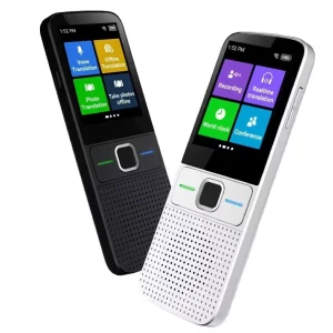 Portable Mini Smart Ai Language Translator Device Voice Real Time Translator Two Way 138 Online/Offline Translator