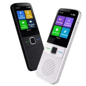 Portable Mini Smart Ai Language Translator Device Voice Real Time Translator Two Way 138 Online Offline Translator