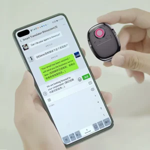 Portable Mini Translator 109 Languages Mobile Phone App Real-Time Smart Voice Translator Device