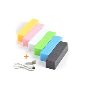 Portable Mobile Phone 2600 Mah Mini Slim Power Bank
