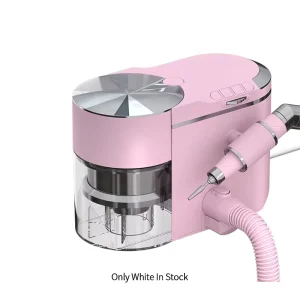 Portable Nail Dust Collector and Nail Drill Machine 2-in-1 35000RPM Electric Nail File Low Noise Salon Equipment