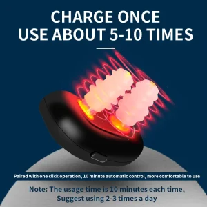 Portable Nose Care 10 Minutes Timer USB Rechargeable Smart Anti Snoring Nasal Device for Daily Use