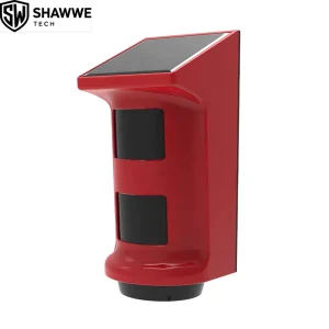 Portable Outdoor Solar Siren Light Alarm Wireless PIR Anti Theft Security Motion Detector ABS Remote Tuya Smart Sensor IP TCP